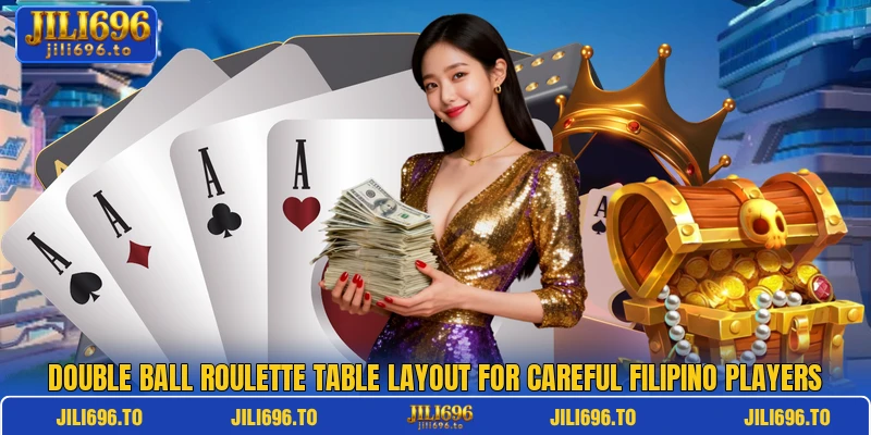Double Ball Roulette table layout for careful Filipino players Double Ball Roulette table layout for careful Filipino players