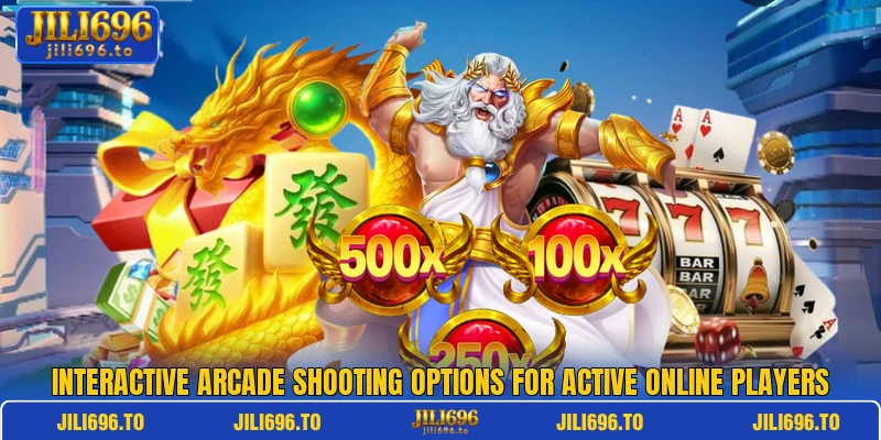 Interactive arcade shooting options for active online players Interactive arcade shooting options for active online players
