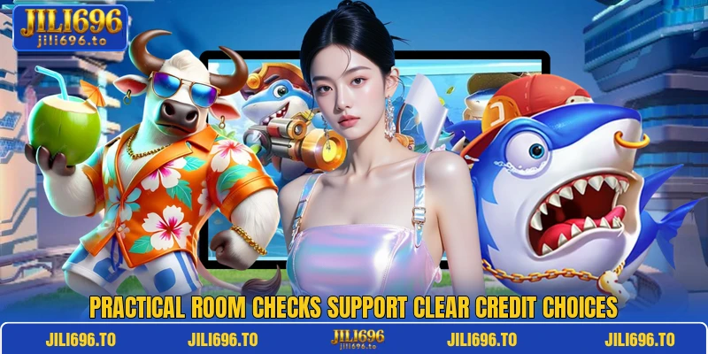 Practical room checks support clear credit choices Practical room checks support clear credit choices