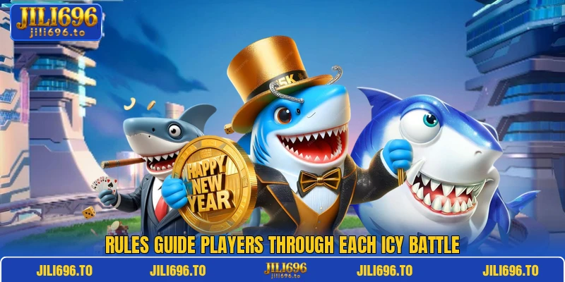 Rules guide players through each icy battle
