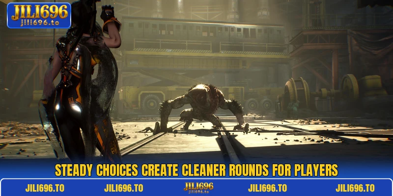 Steady choices create cleaner rounds for players Steady choices create cleaner rounds for players