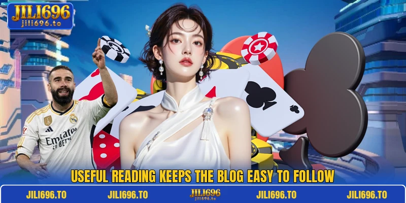Useful reading keeps the blog easy to follow Useful reading keeps the blog easy to follow